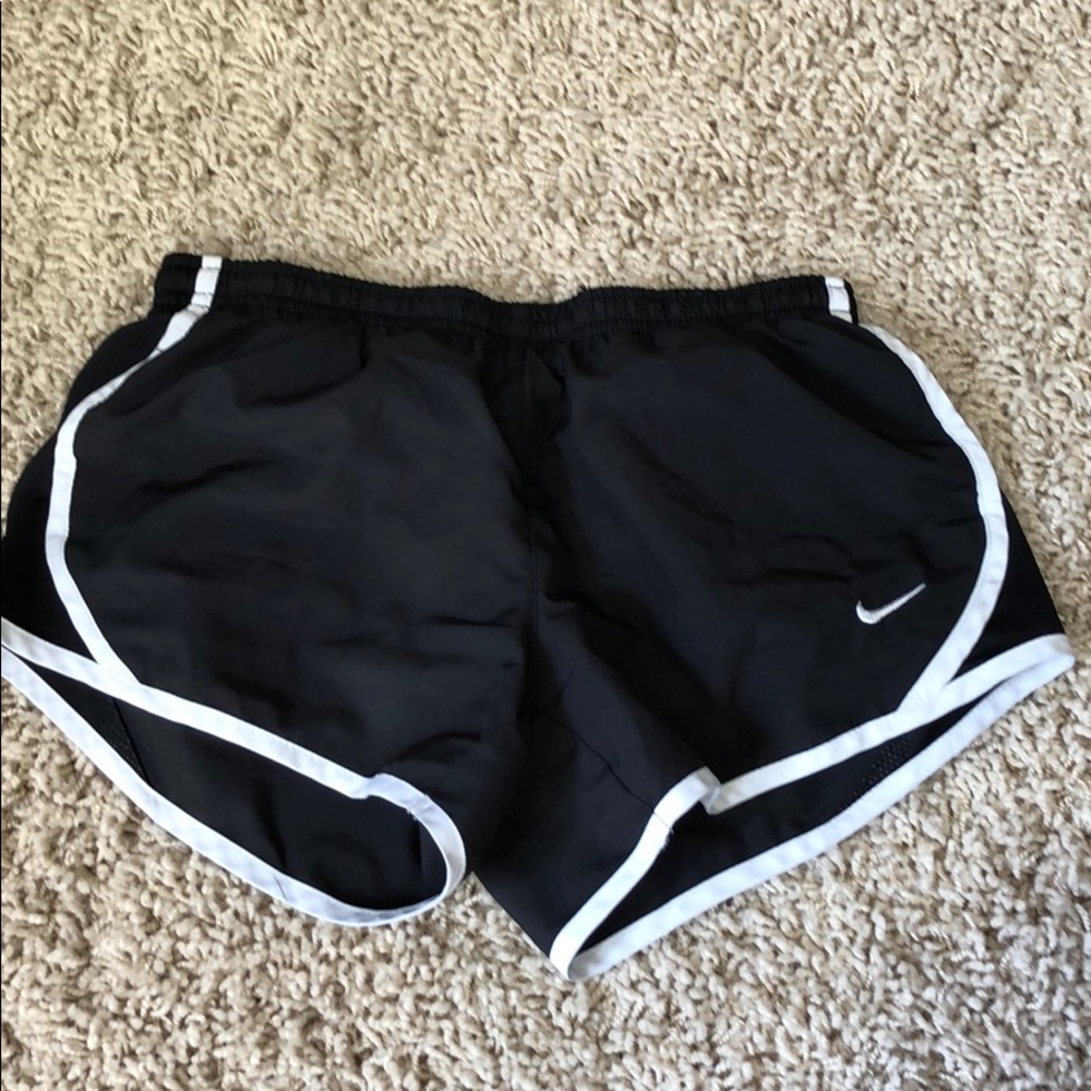 Black nike athletic shorts